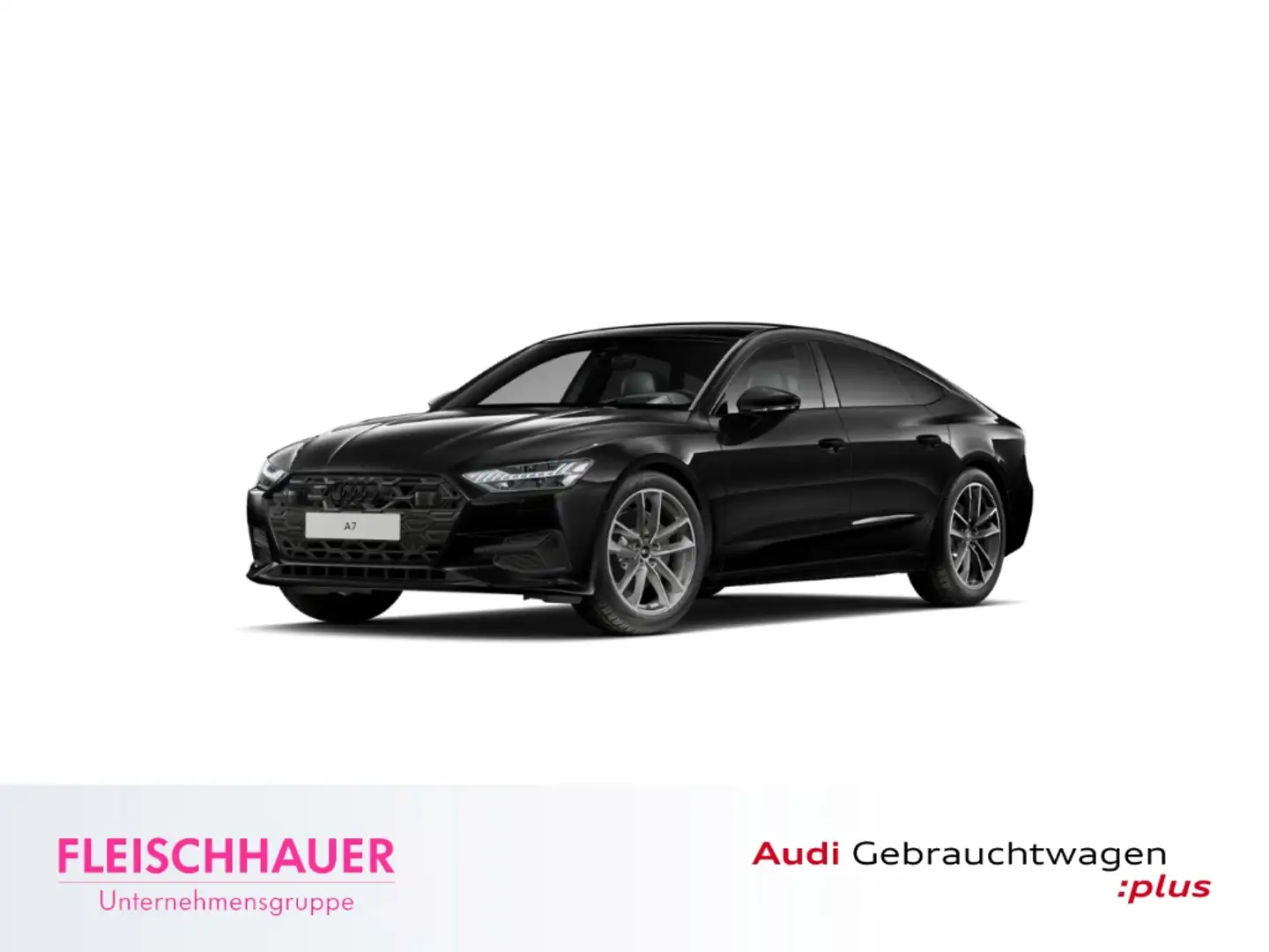 Audi A7 Sportback 50 TDI quattro MATIRX+PANO+ACC+HUD+AHK+L Schwarz - 2