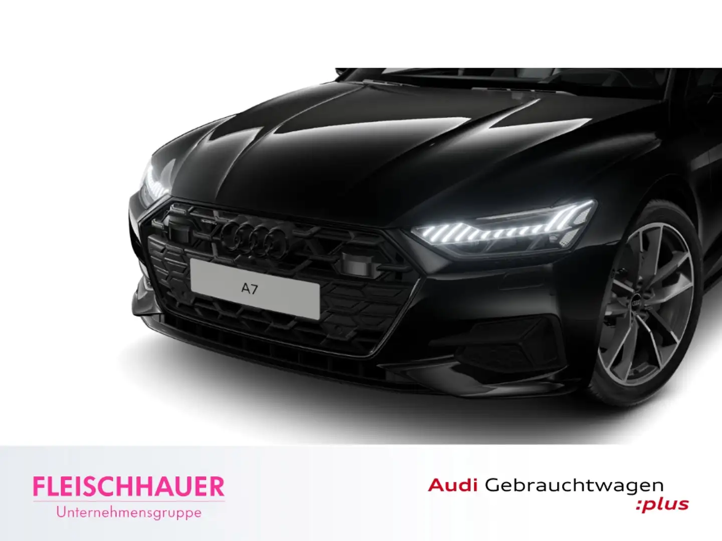 Audi A7 Sportback 50 TDI quattro MATIRX+PANO+ACC+HUD+AHK+L Schwarz - 1
