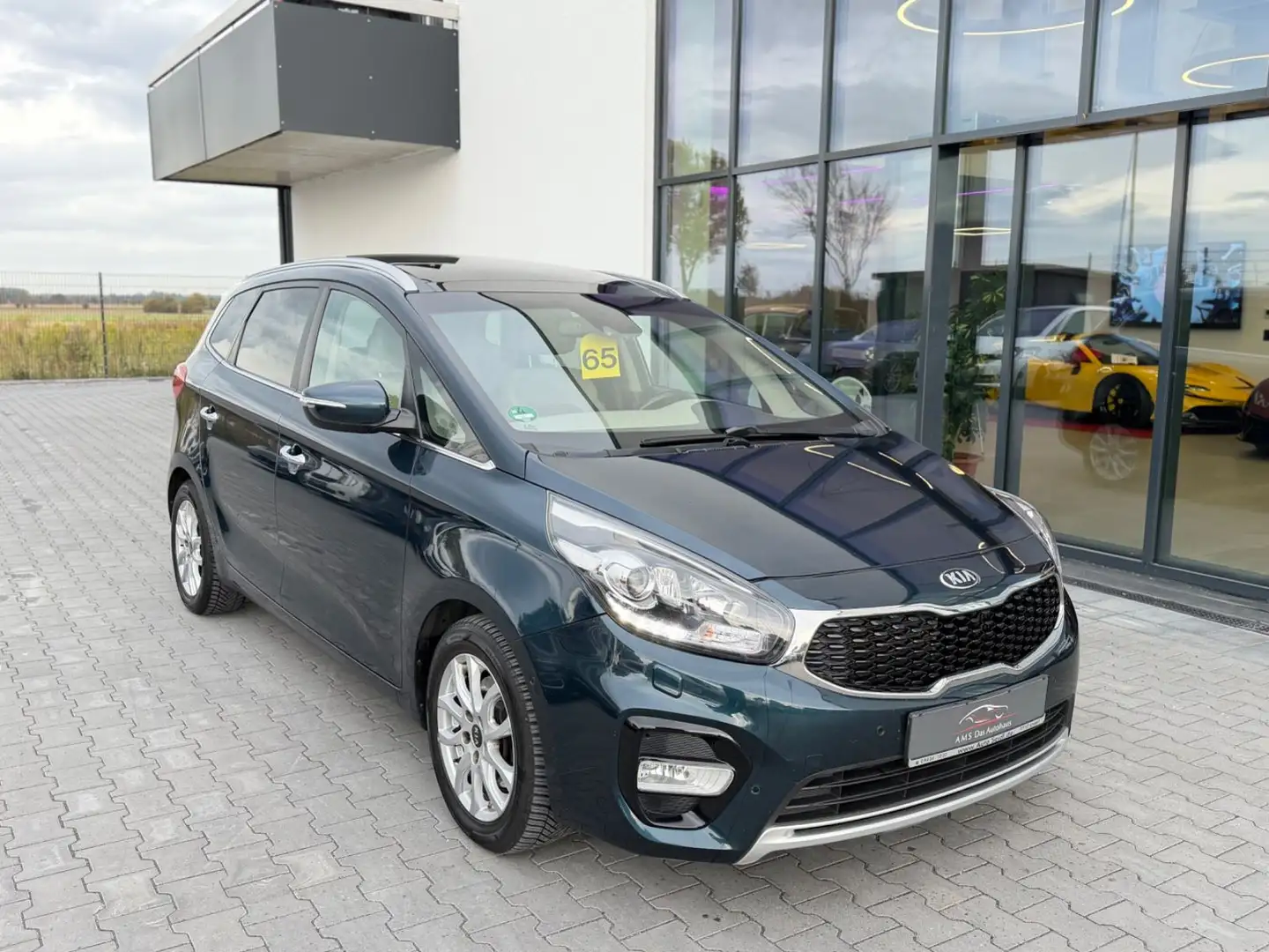 Kia Carens Spirit 1.7 CRDi Aut. Keyl. Pano Leder 7Si Blau - 2
