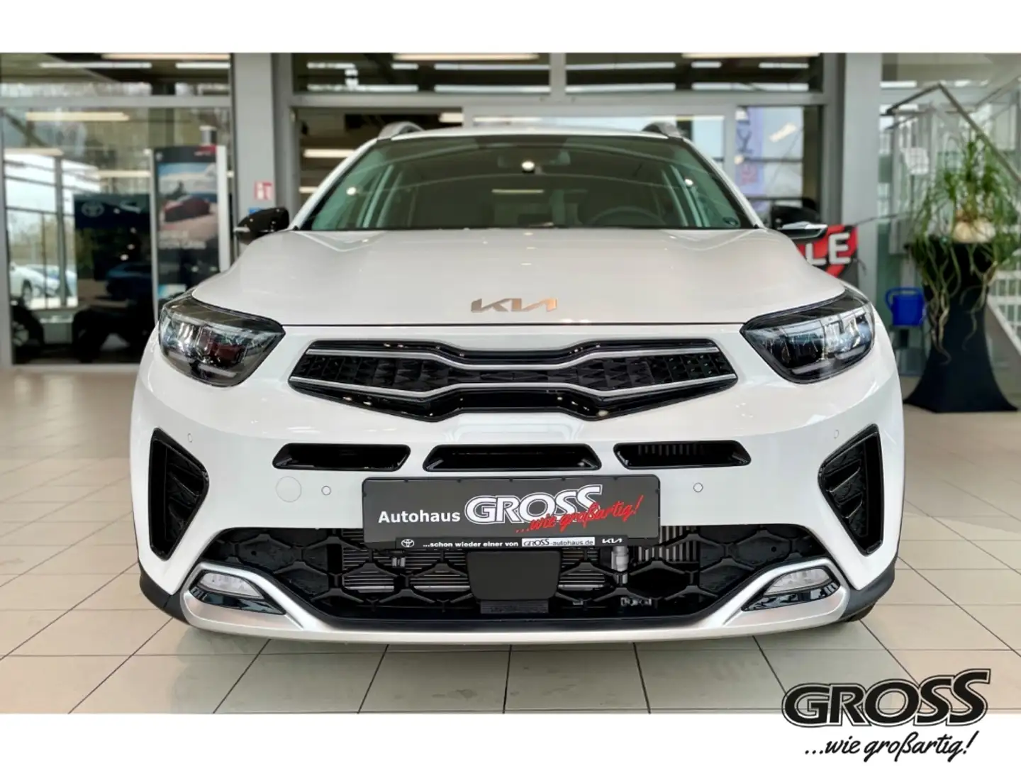 Kia Stonic GT-Line 1.0 T-GDI Sportpaket Navi LED Apple CarPla Weiß - 2