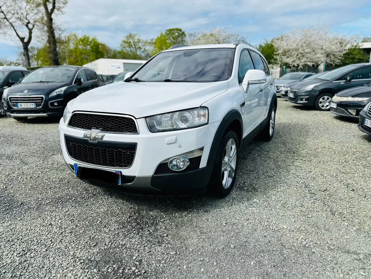 Chevrolet Captiva 2.2 VCDI 184 S Blanc - 1