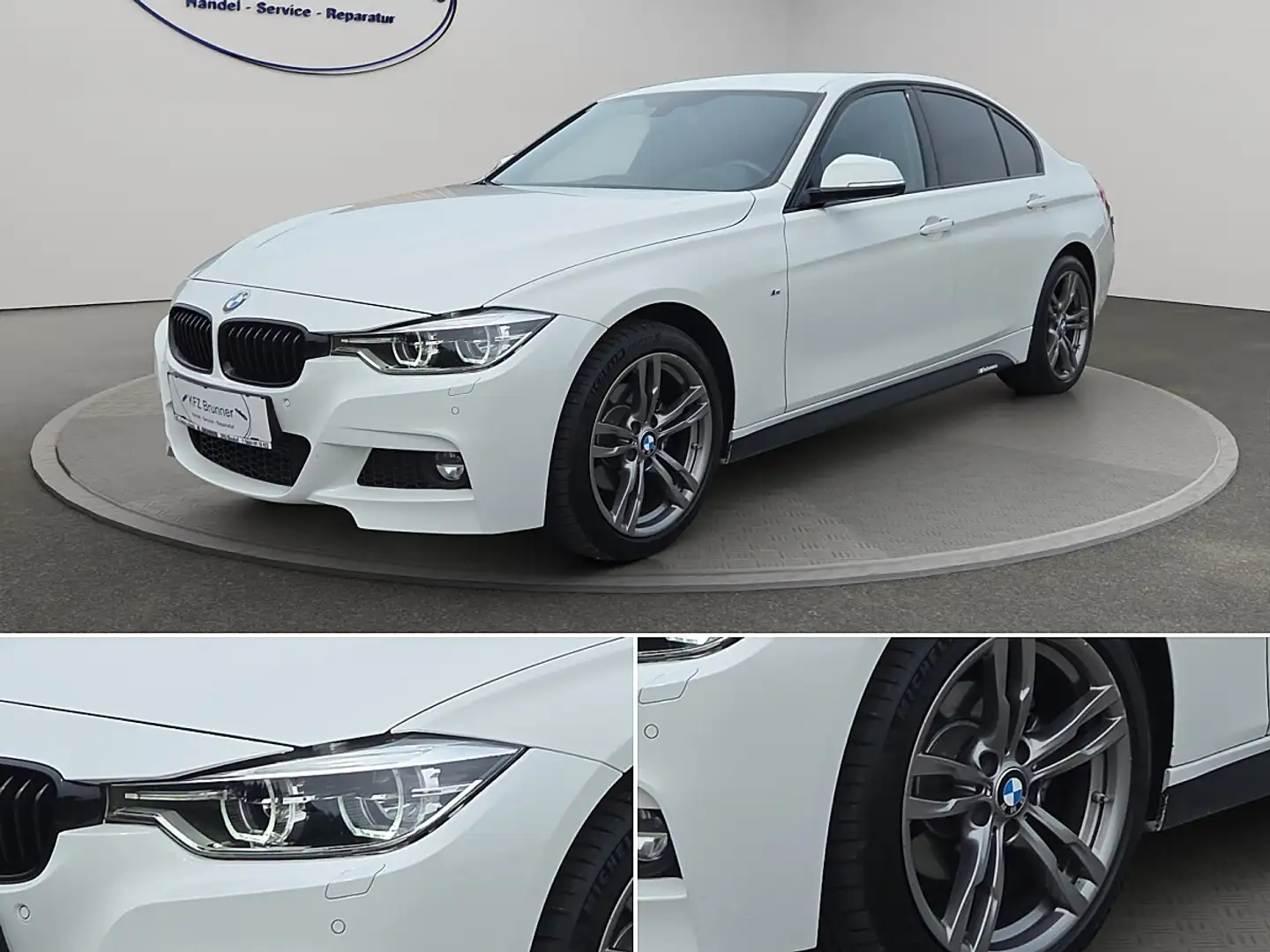BMW 318 d**xDrive,M Sport,Head-UP,LED** Weiß - 2