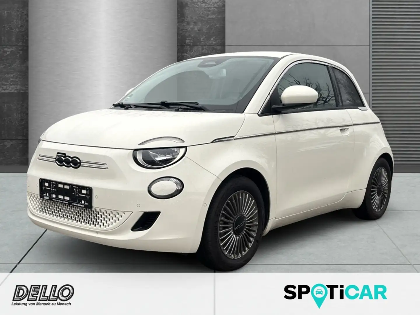 Fiat 500e Navi Apple CarPlay Android Auto Klimaautom Fahrerp Weiß - 1