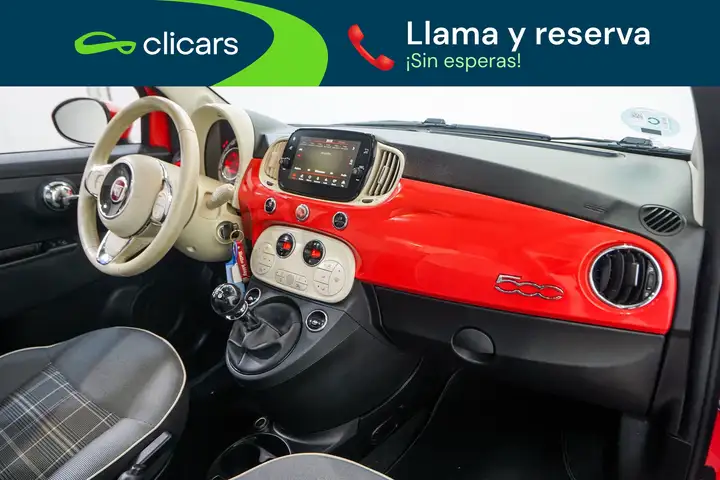 Fiat 500 1.2 Lounge 2019, foto 30