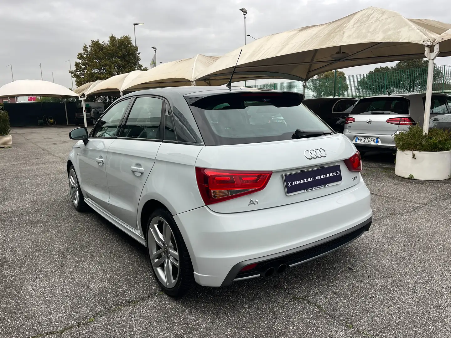 Audi A1 Sportback 1.4 tfsi S Line DSG TAGLIANDI UFFICIALI Bianco - 1