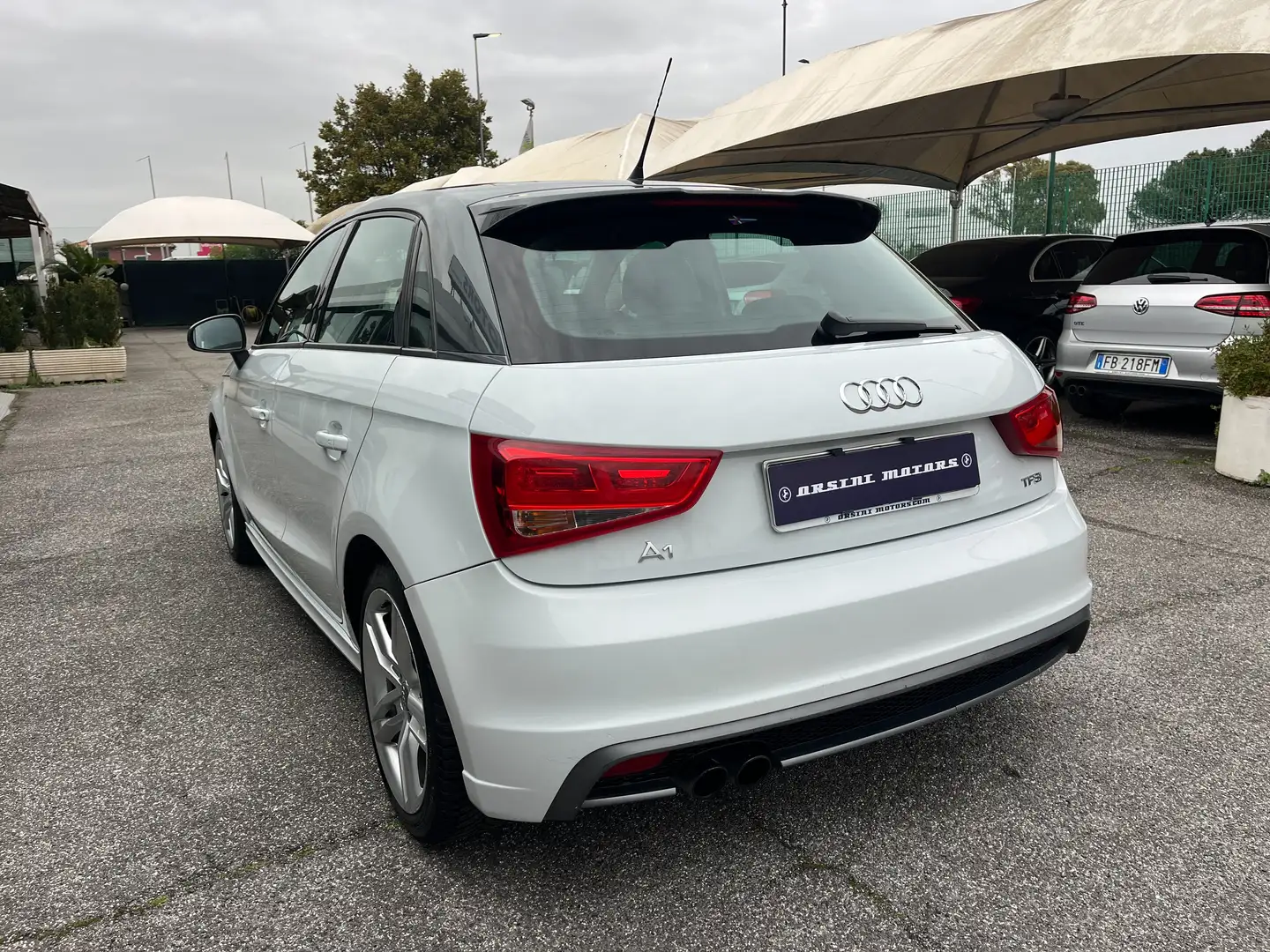 Audi A1 Sportback 1.4 tfsi S Line DSG TAGLIANDI UFFICIALI Bianco - 2
