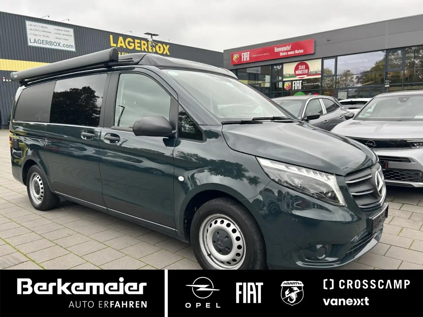 Mercedes-Benz VanTourer Urban Comfort Vito lang *Aufstelldach/AH Grün - 1