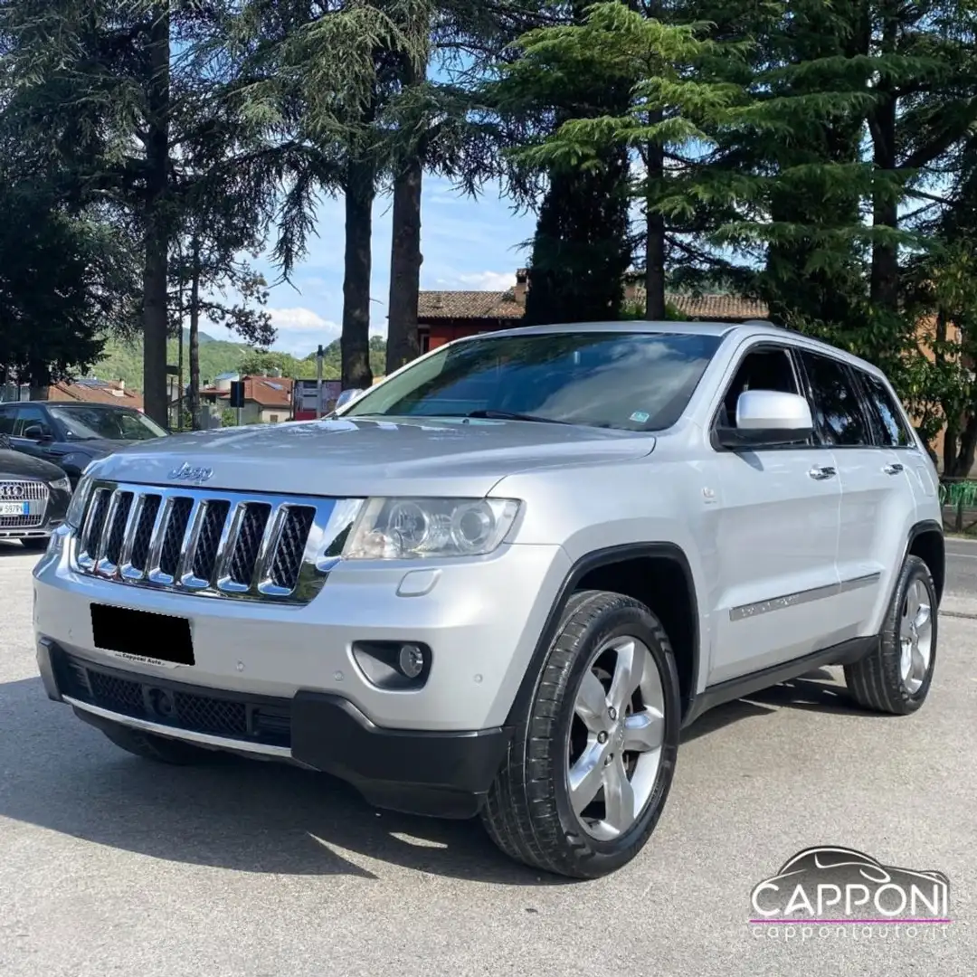 Jeep Grand Cherokee 3.0 CRD 241 CV Overland Argent - 1