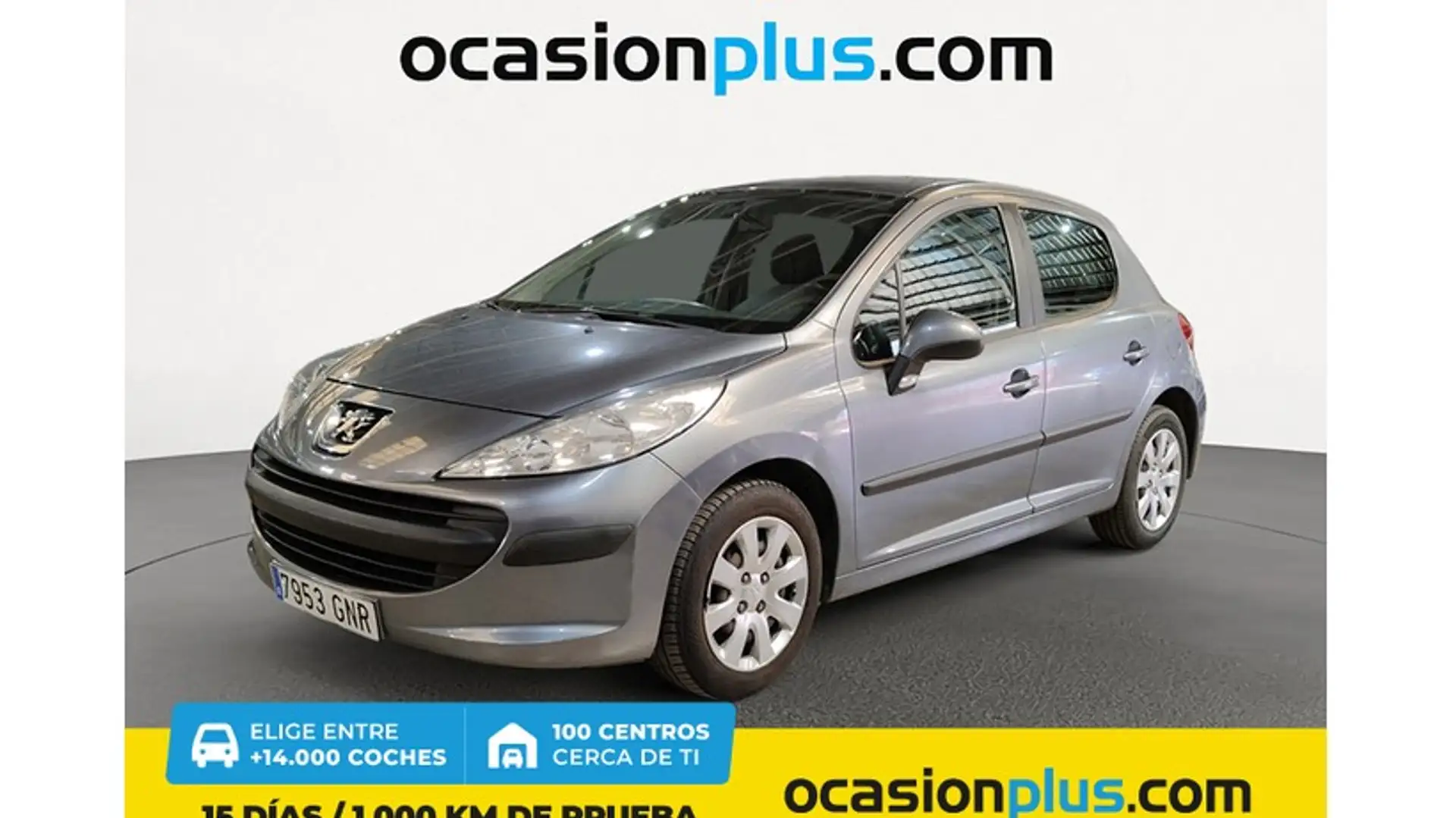 Peugeot 207 1.4HDI Confort Grijs - 1