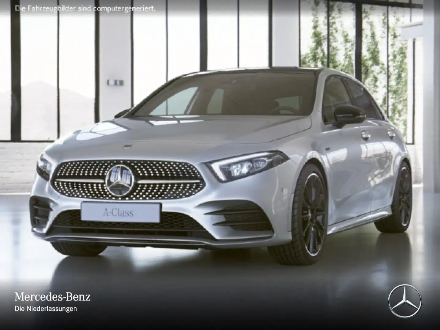Mercedes-Benz A 250 e AMG+NIGHT+PANO+LED+KAMERA+8G Blanc - 2