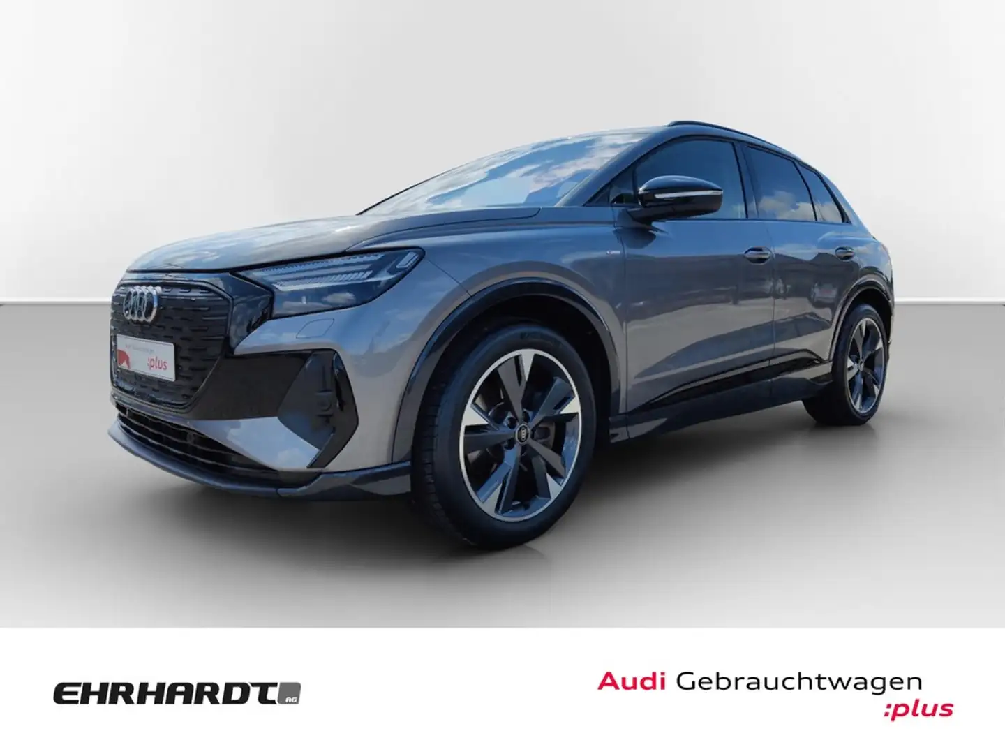 Audi Q4 e-tron 40 S line AHK*MATRIX*HEADUP*BEH.FRONT*VIRTUAL*N... Grau - 1