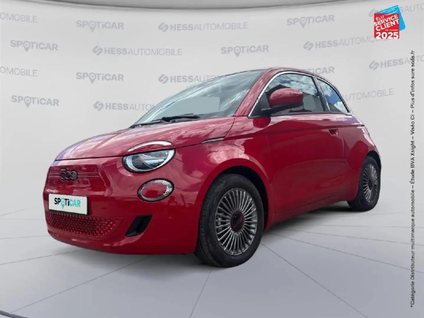 Fiat 500e e 95ch (RED) MY23 Camera GPS Rood - 1
