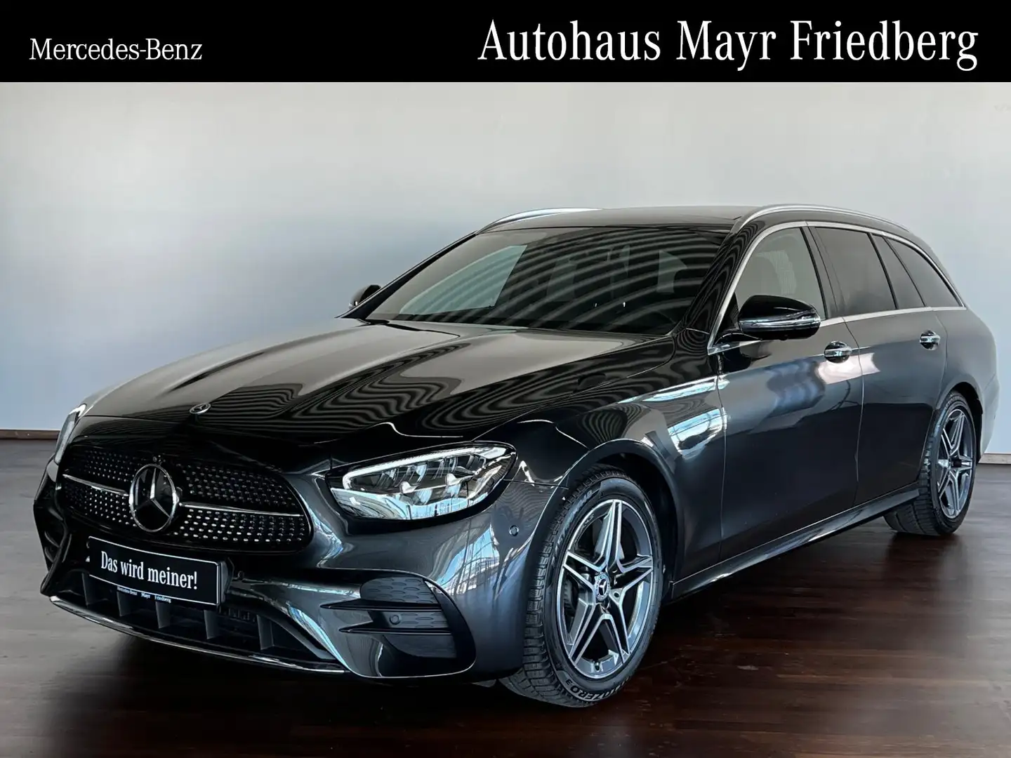 Mercedes-Benz E 220 E 220 d T AMG AHK+PANODACH+360°+EASYP.+DISTRONIC Gris - 1