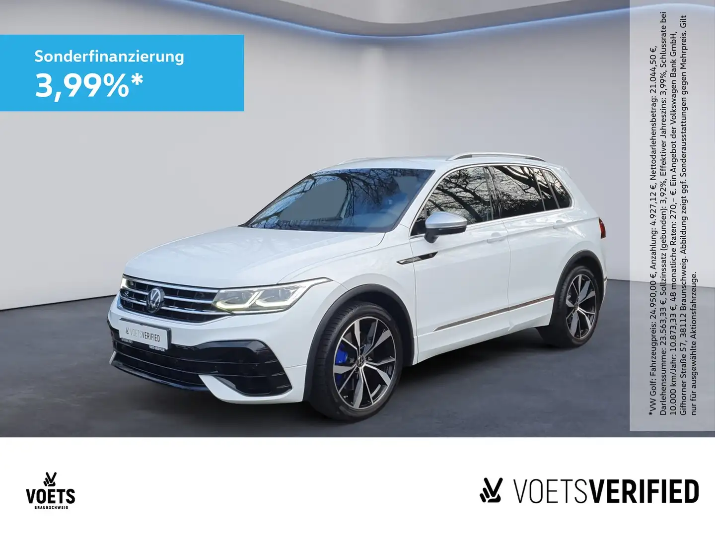 Volkswagen Tiguan R 2.0 TSI 4Motion DSG MATRIX-LED+RearView+App-C... Weiß - 1
