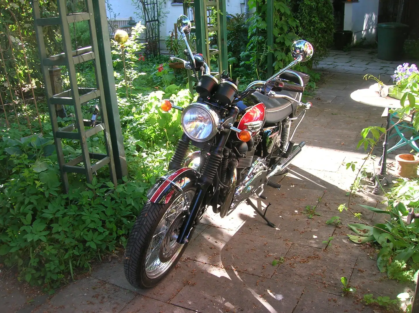 Triumph Bonneville T100 crna - 2