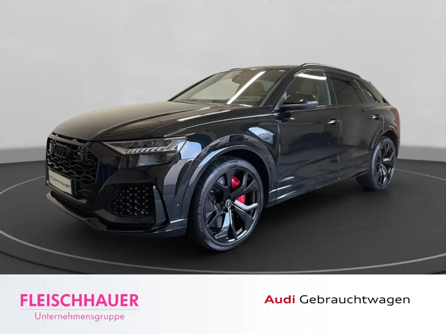 Audi RS Q8 4.0 TFSI quattro LED Pano B&O Leder 360° Kamera Schwarz - 1
