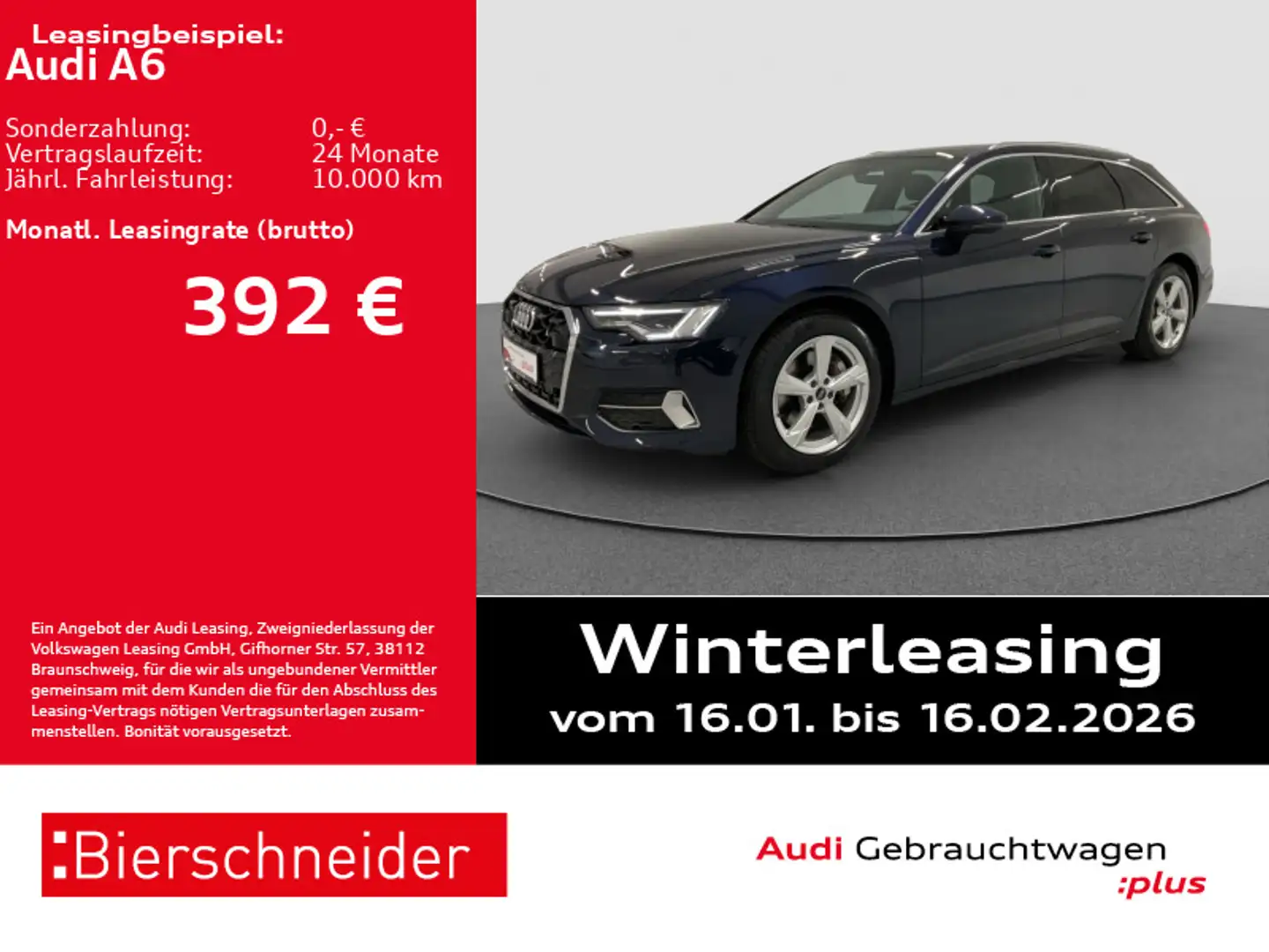 Audi A6 Av 45 TFSI qu advanced AHK MATRIX PANO CAM AC Blau - 1