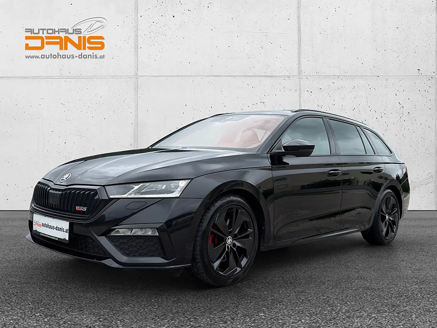 Skoda Octavia Combi 2,0 TDI RS DSG RS-Sportsitze/AHV/NAVI/LED Schwarz - 1