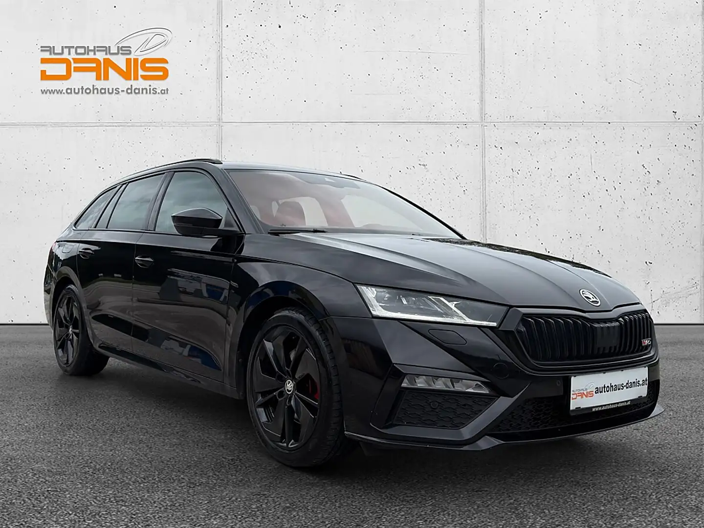 Skoda Octavia Combi 2,0 TDI RS DSG RS-Sportsitze/AHV/NAVI/LED Schwarz - 2