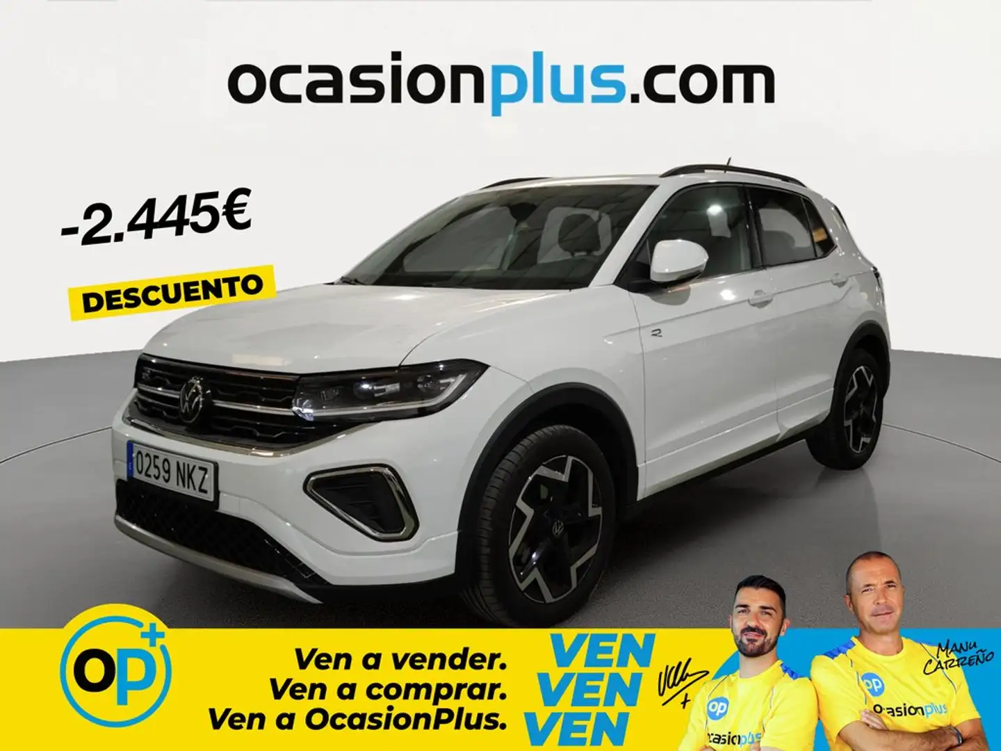 Volkswagen T-Cross 1.0 TSI R-Line 85kW Blanco - 1