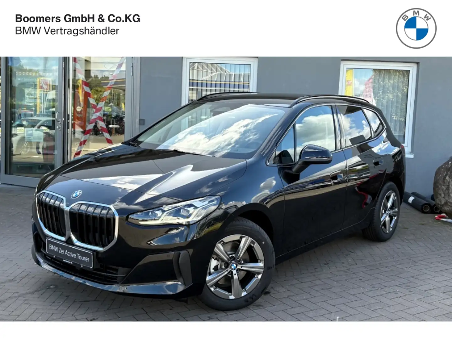 BMW 218 Active Tourer i AHK Driv.-Assis+ Schwarz - 1