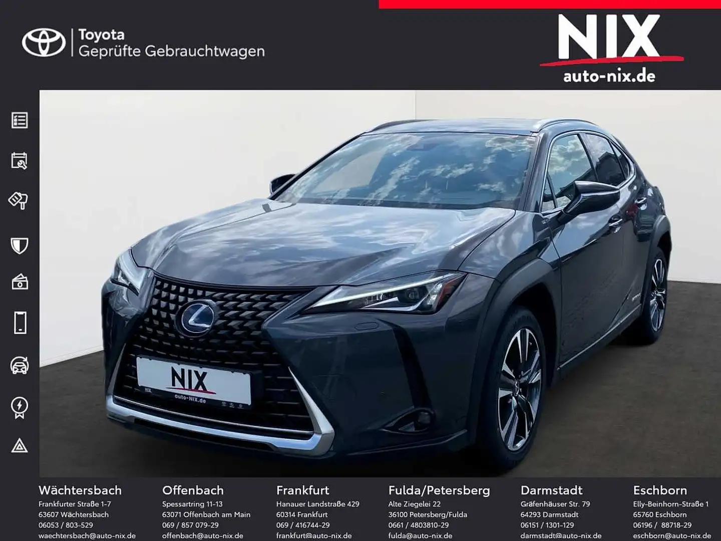 Lexus UX 250h 2.0 Hybrid Style Edition LED KAMERA Grau - 1