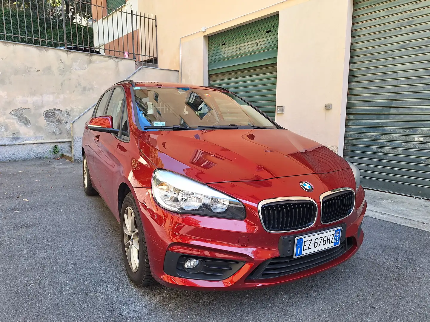 BMW 218 Serie 2 F45 2014 Active Tourer 218d Advantage Rosso - 1