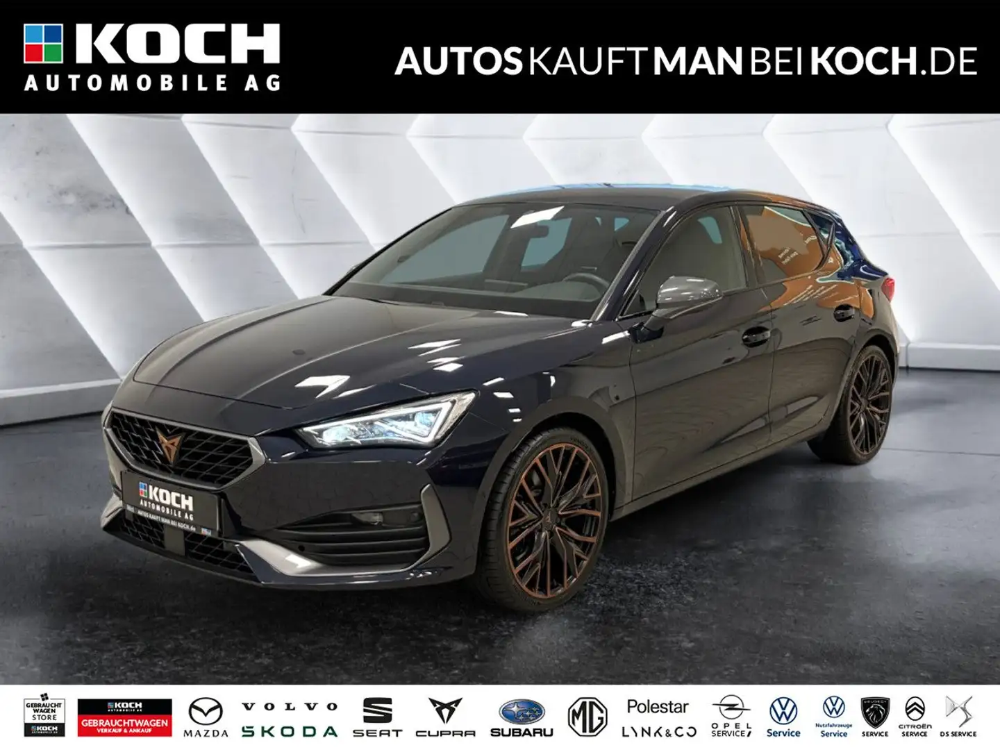CUPRA Leon 2.0 TSI DSG ParkLenk ACC LED DAB Sportpaket Blau - 1