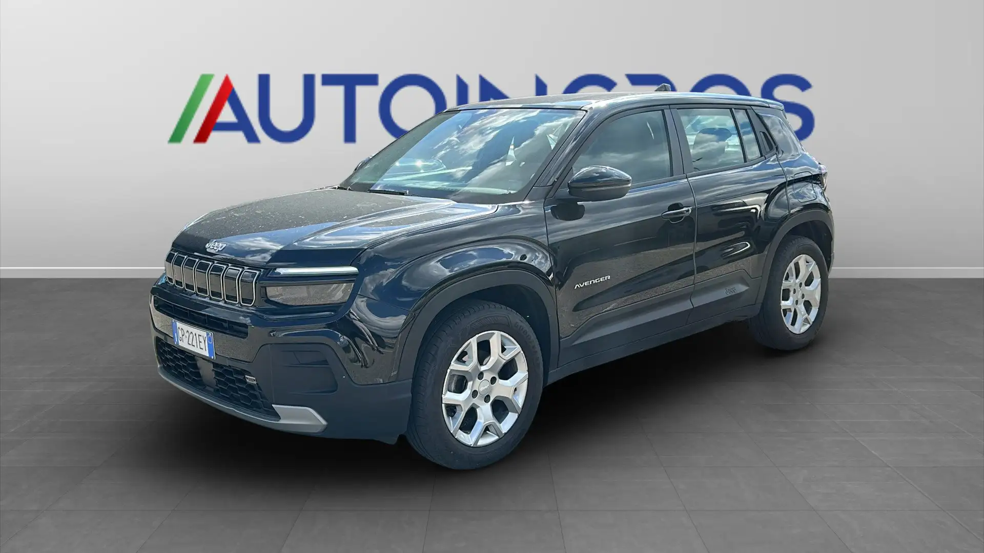 Jeep Avenger Altitude 1.2 100cv s&s MT6 USATO GARANTITO Nero - 1