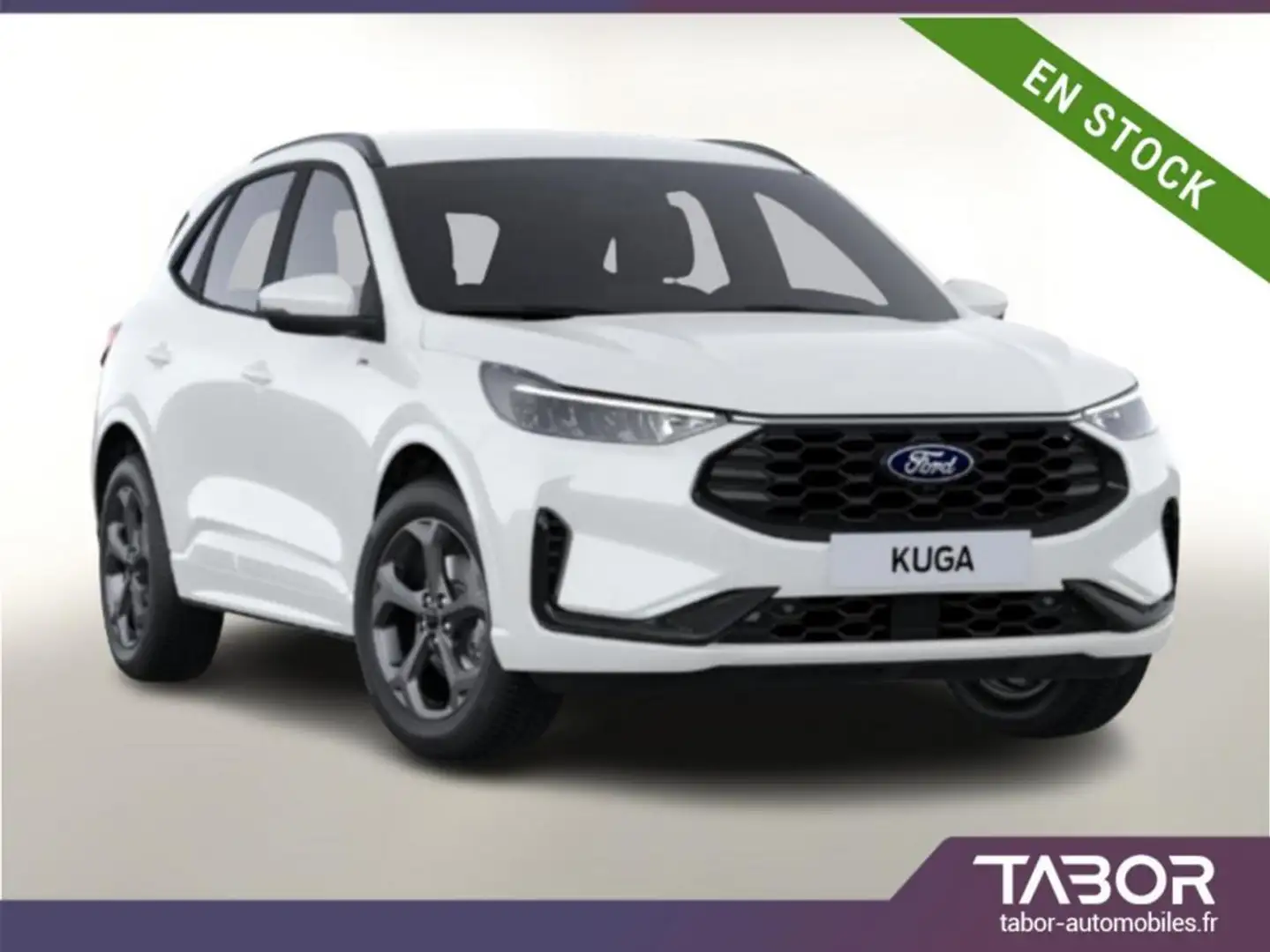 Ford Kuga 2.5 PHEV 243 eCVT ST-Line LED GPS Cam Blanc - 1