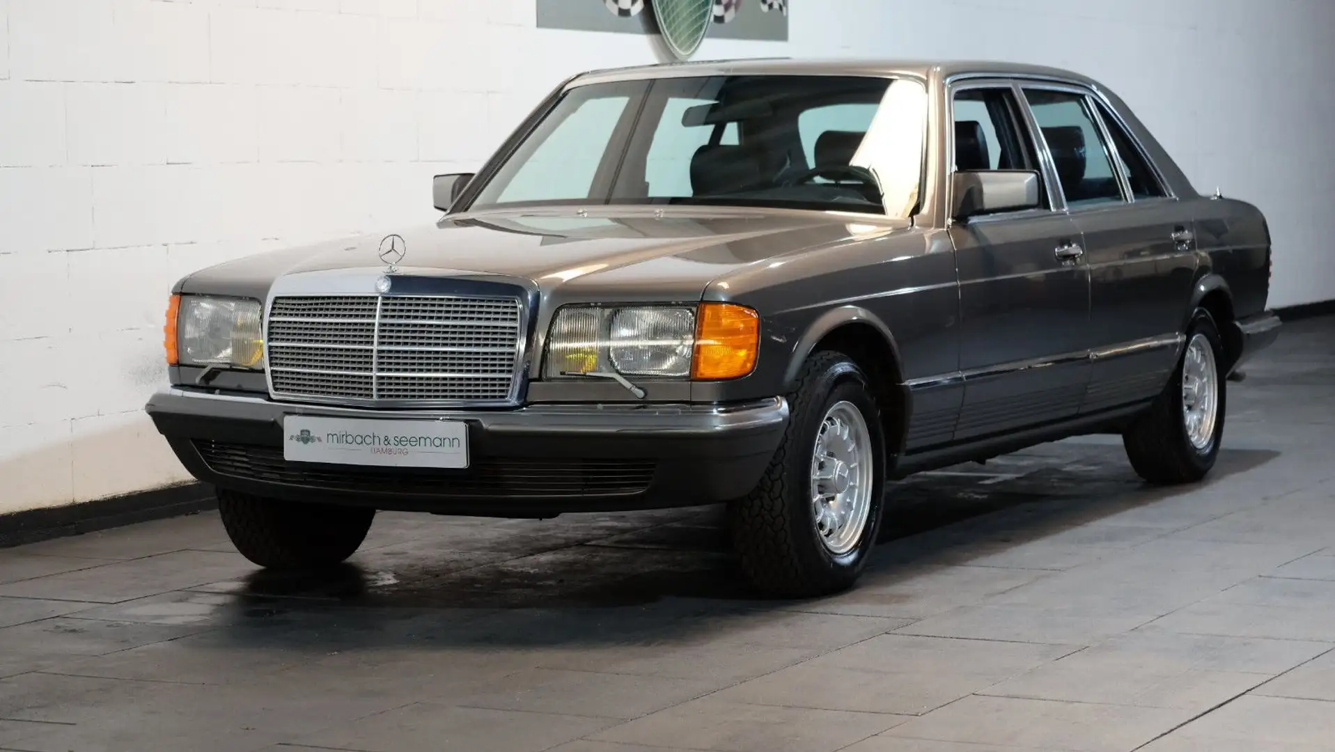 Mercedes-Benz 500 SEL mit Top-Ausstattung! Сірий - 1