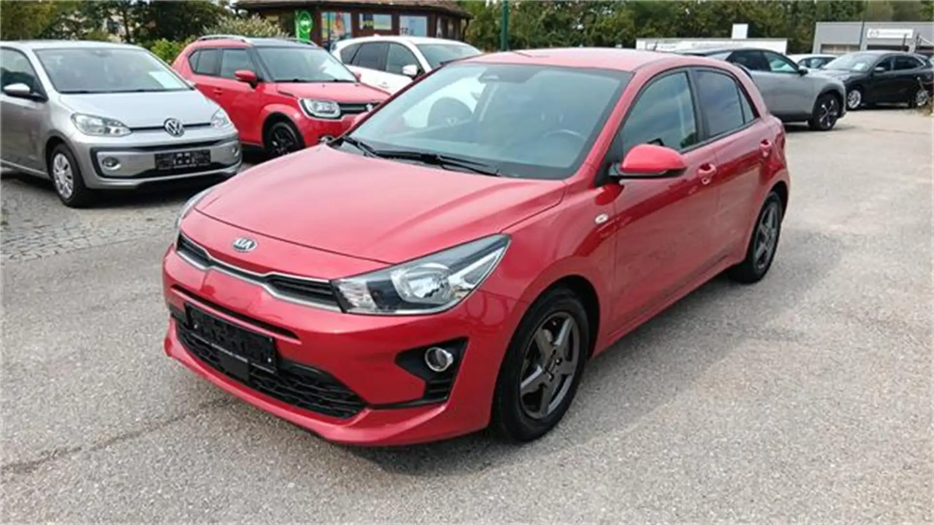 Kia Rio 1,2 DPI Titan ISG Rot - 1