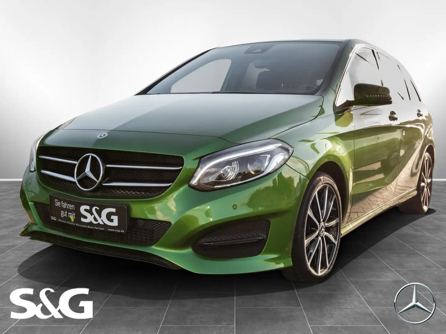 Mercedes-Benz B 200 Urban AHK+Parkpilot+Business+Sitzkomfort Verde - 1