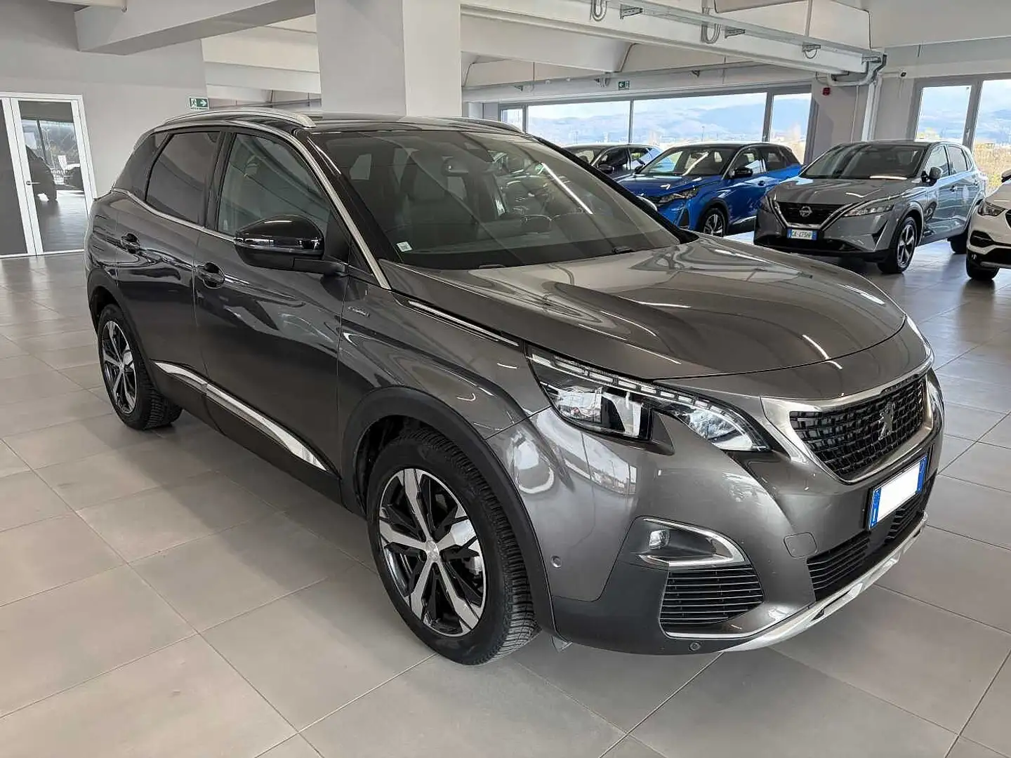 Peugeot 3008 1.5 BlueHDi 130 CV EAT8 GT Line Grijs - 1