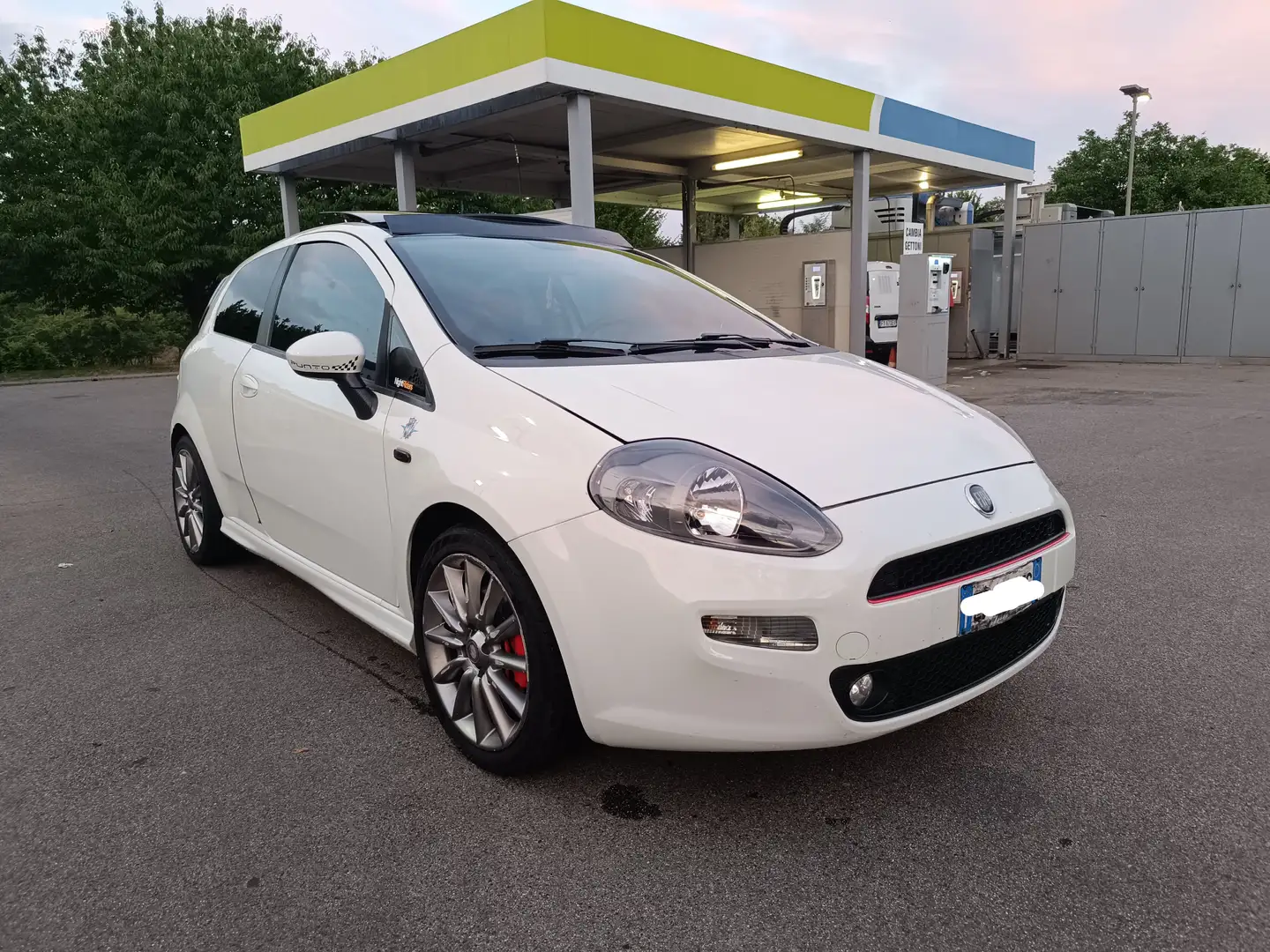 Fiat Punto Grande punto sport S Bianco - 1
