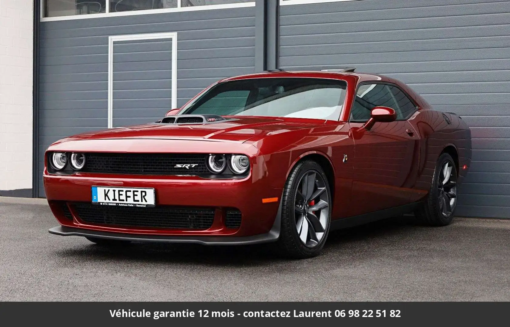 Dodge Challenger SRT8 6.4l Hors homologation 4500e Kırmızı - 1