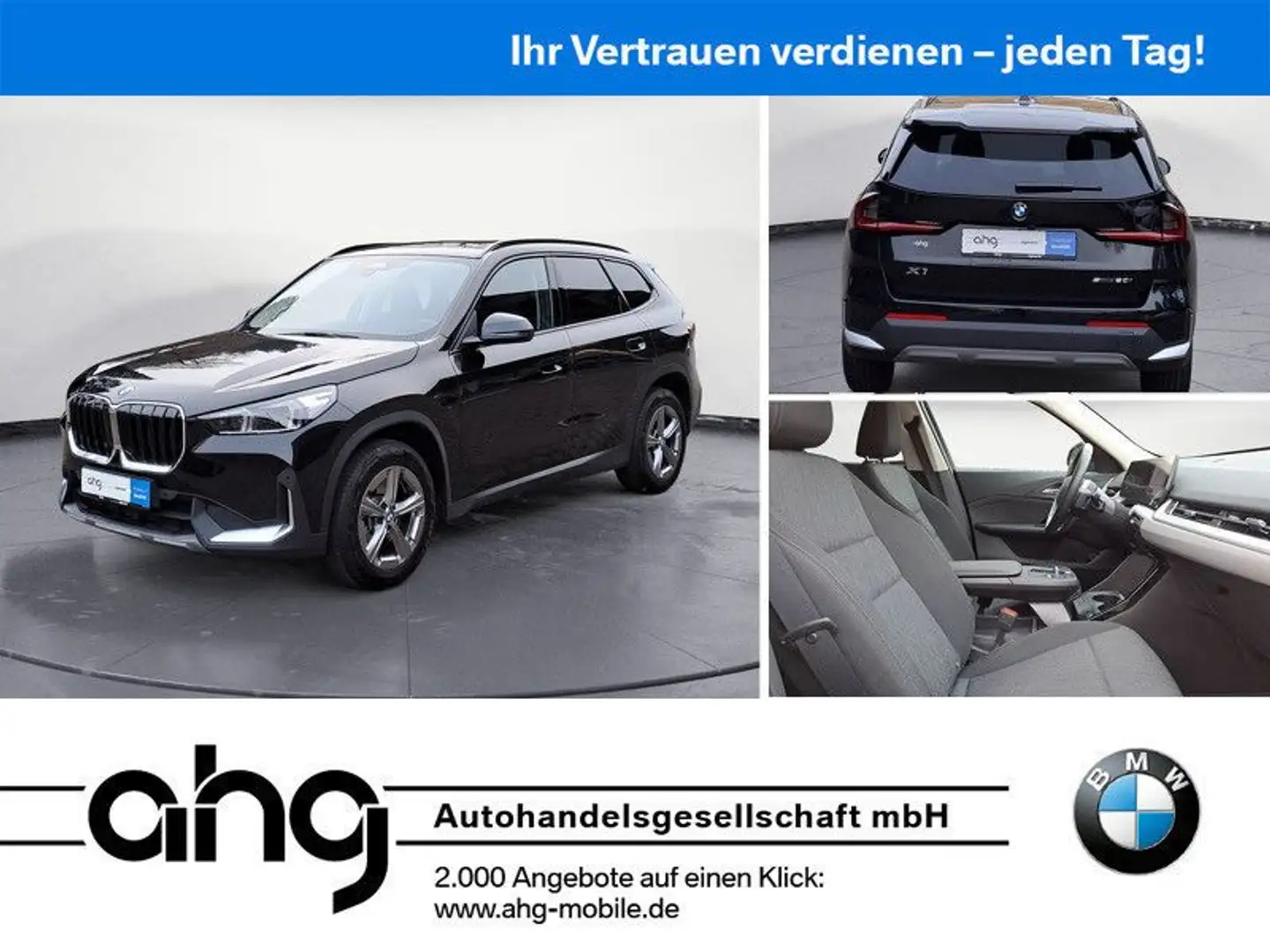 BMW X1 sDrive20i Steptronic AHK Komfortzugang Schwarz - 1