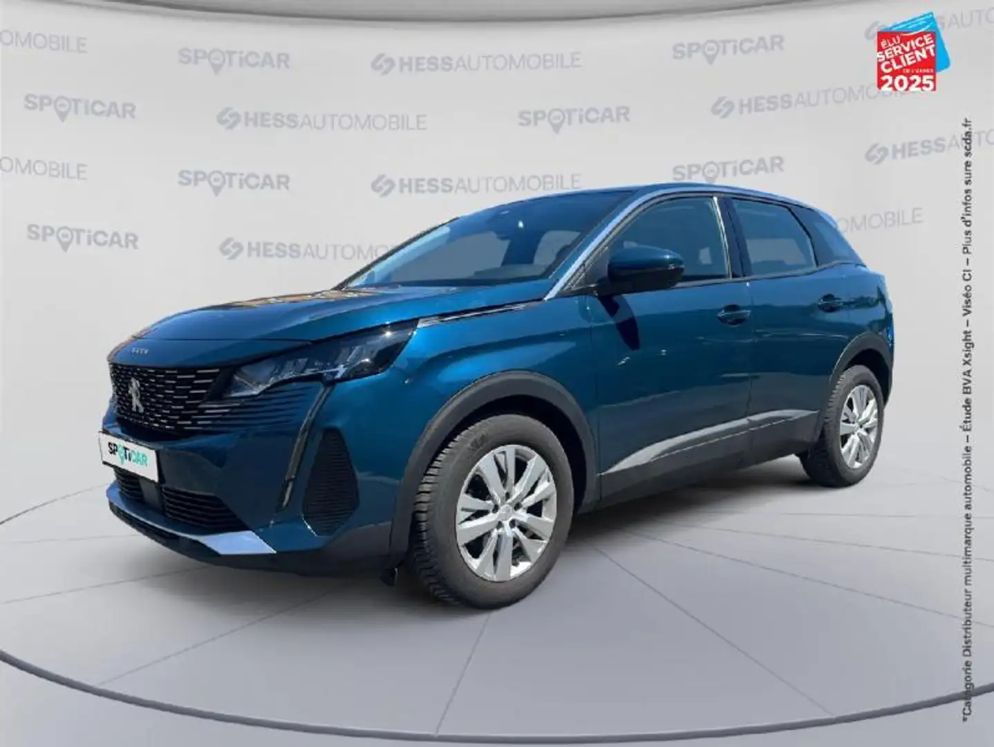 Peugeot 3008 1.5 BlueHDi 130ch S\u0026S Active Business Bleu - 1