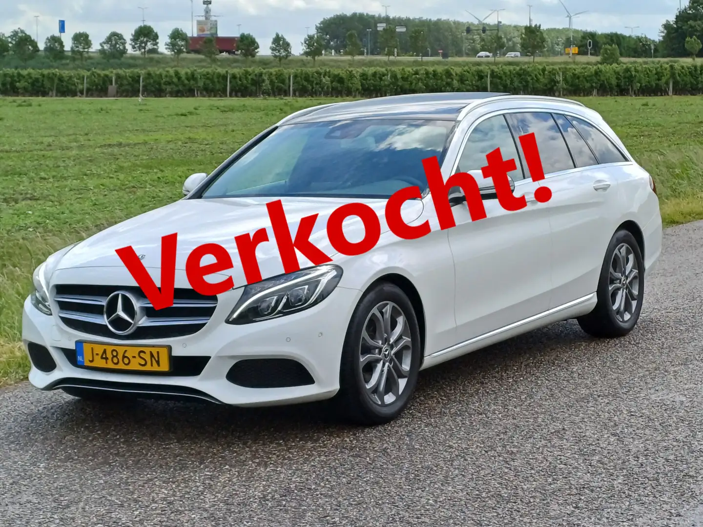 Mercedes-Benz C 180 Estate Business Solution AMG /Pano/LED/Trekh./Navi Wit - 1