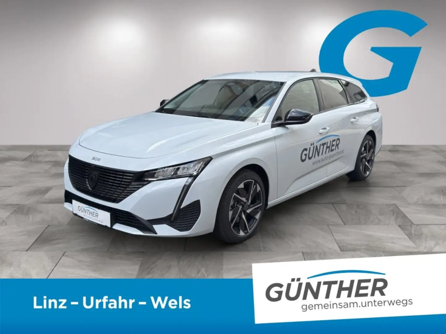 Peugeot 308 SW Allure BHDi 130 EAT8 Blanco - 1