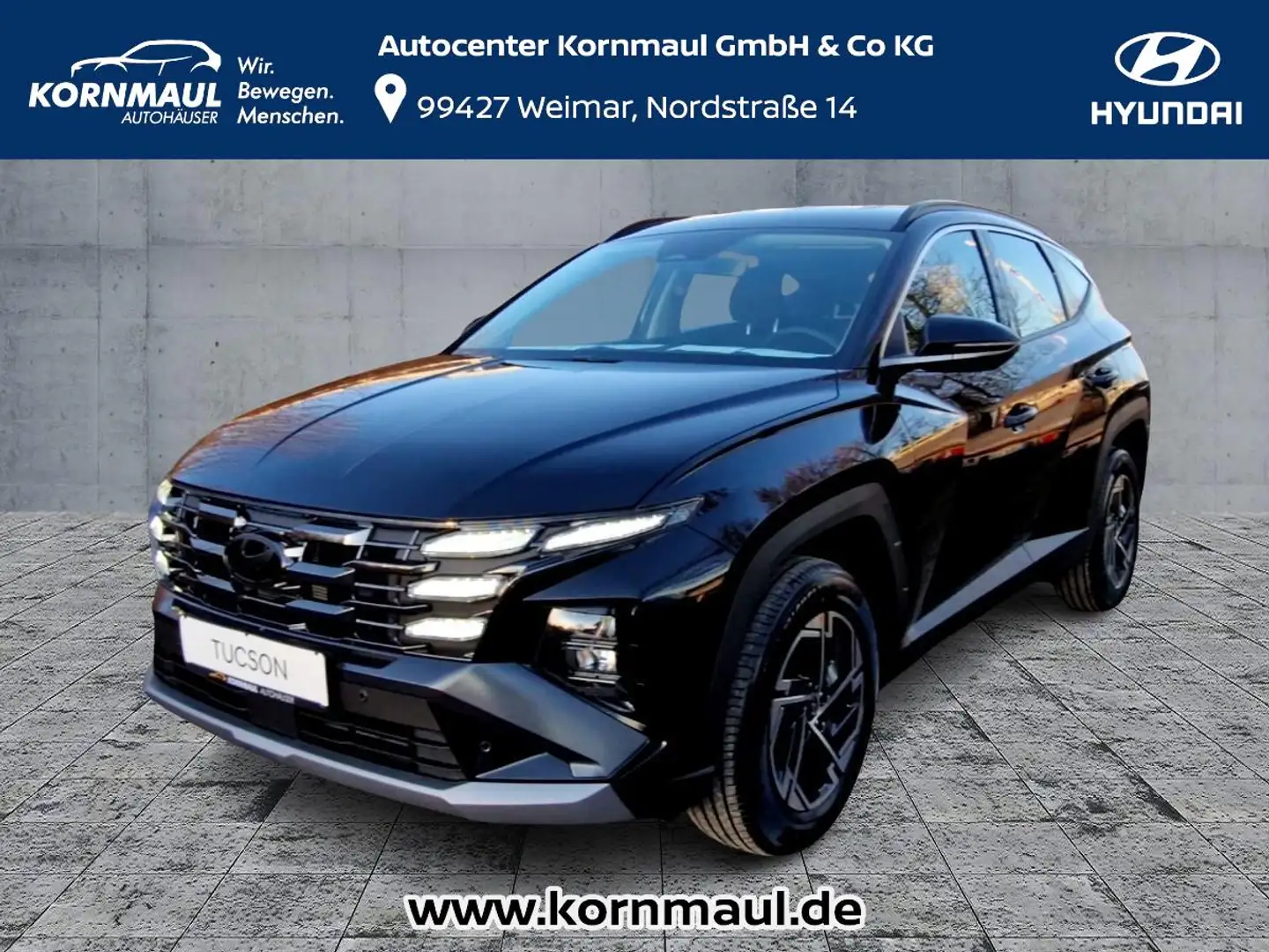 Hyundai TUCSON 1.6 T-GDI Select (215PS) Design-Paket/HEV Noir - 1