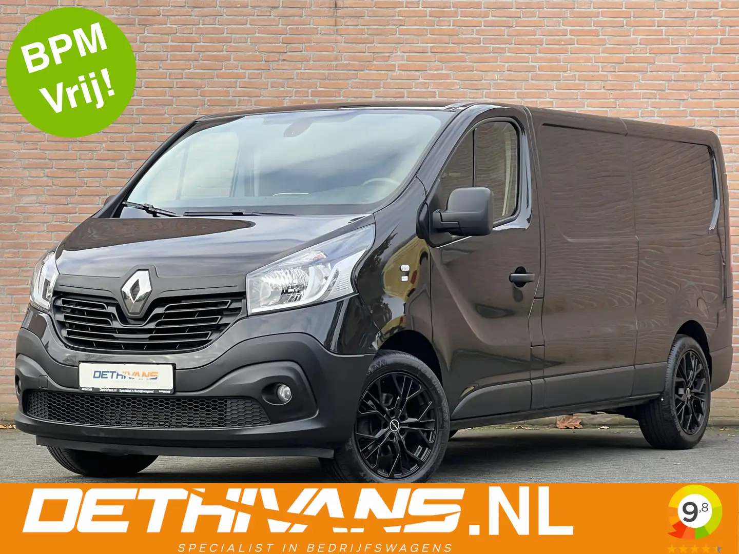 Renault Trafic 1.6dCi 126PK Lang Black Edition / Camera / Cruisec Schwarz - 1