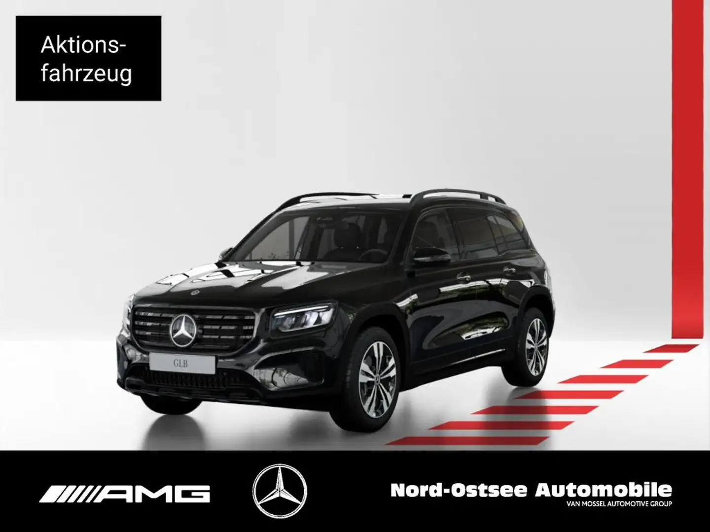 Mercedes-Benz GLB 200 d PROGRESSIVE NIGHT 7-SITZE AHK DISTRON Schwarz - 1