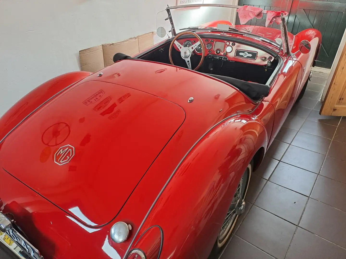 MG MGA BODY OFF GERESTAUREERD - TAXATIE 2022 € 52K Rood - 1