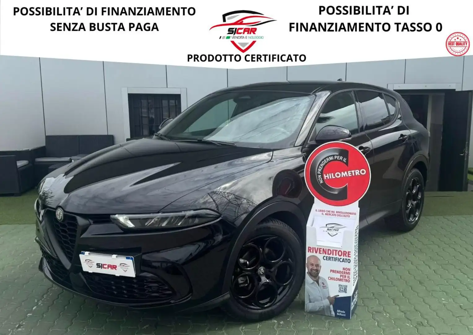 Alfa Romeo Tonale 1.6 diesel 130 CV TCT6 Super Noir - 1