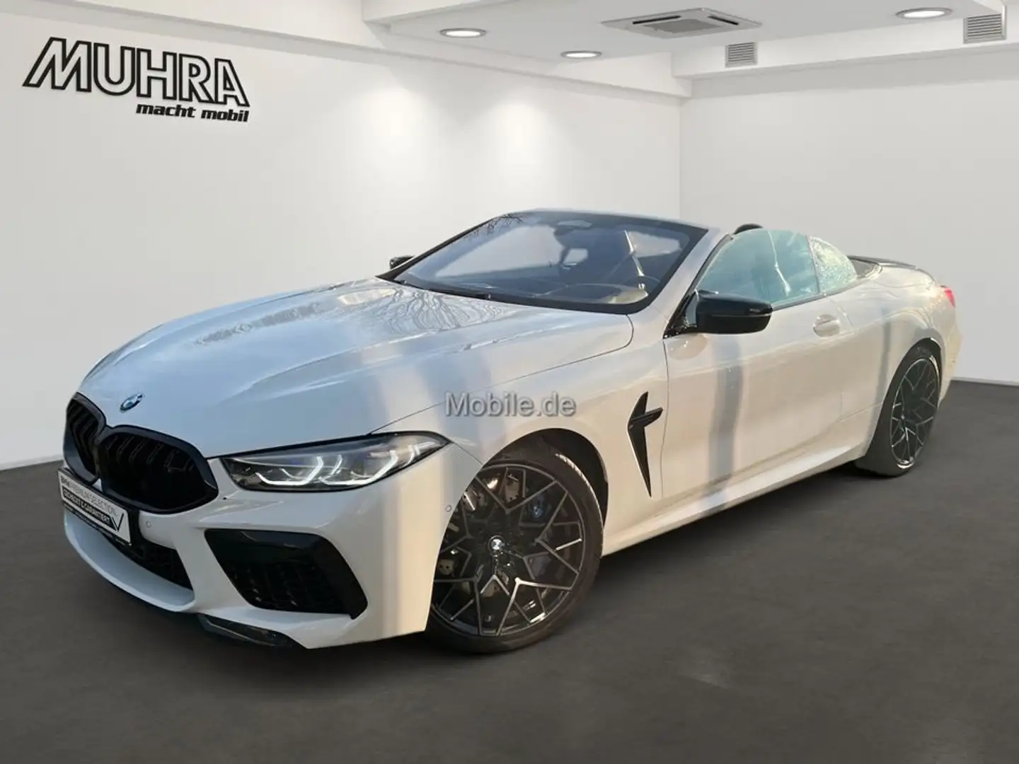 BMW M8 Cabrio Aktive Sitzbelüftung Laserlicht DA Prof. HU Weiß - 2