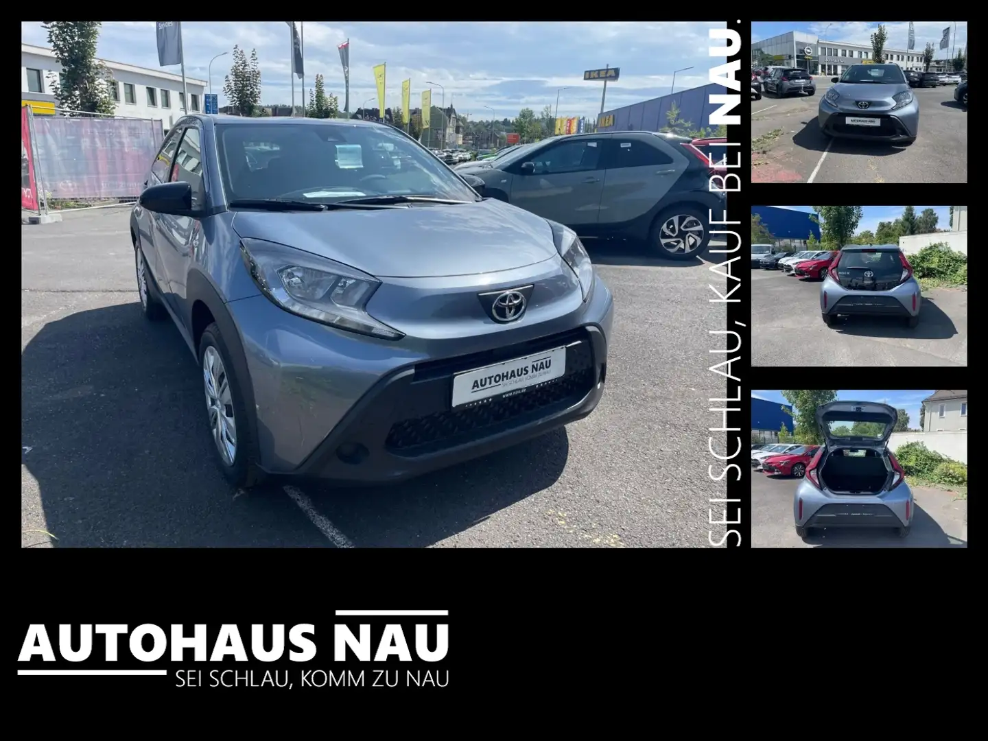 Toyota Aygo X 1.0 Teamplayer Kamera Noir - 1