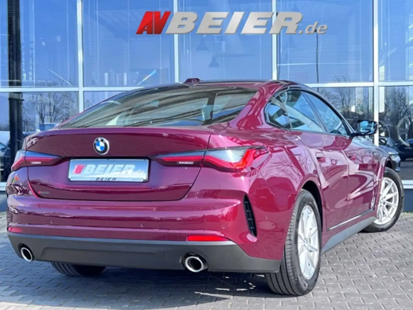 BMW 420 xDrive Standheizung ACC ToT-Winkel HeadUp HiFi Fe Rosso - 2