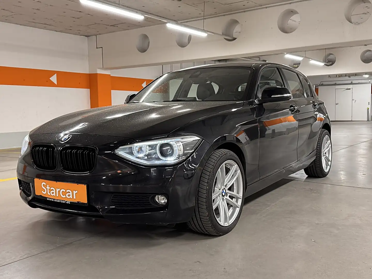 BMW 118 d *BI-XENON*SCHIEBEDACH*NAVI* Schwarz - 2