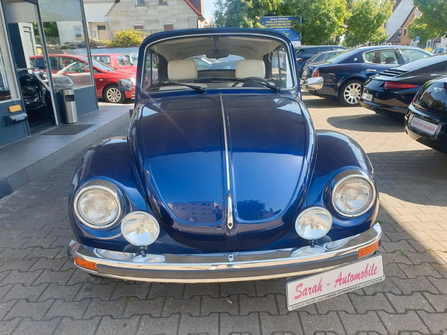 Volkswagen Käfer Cabrio Blau - 2